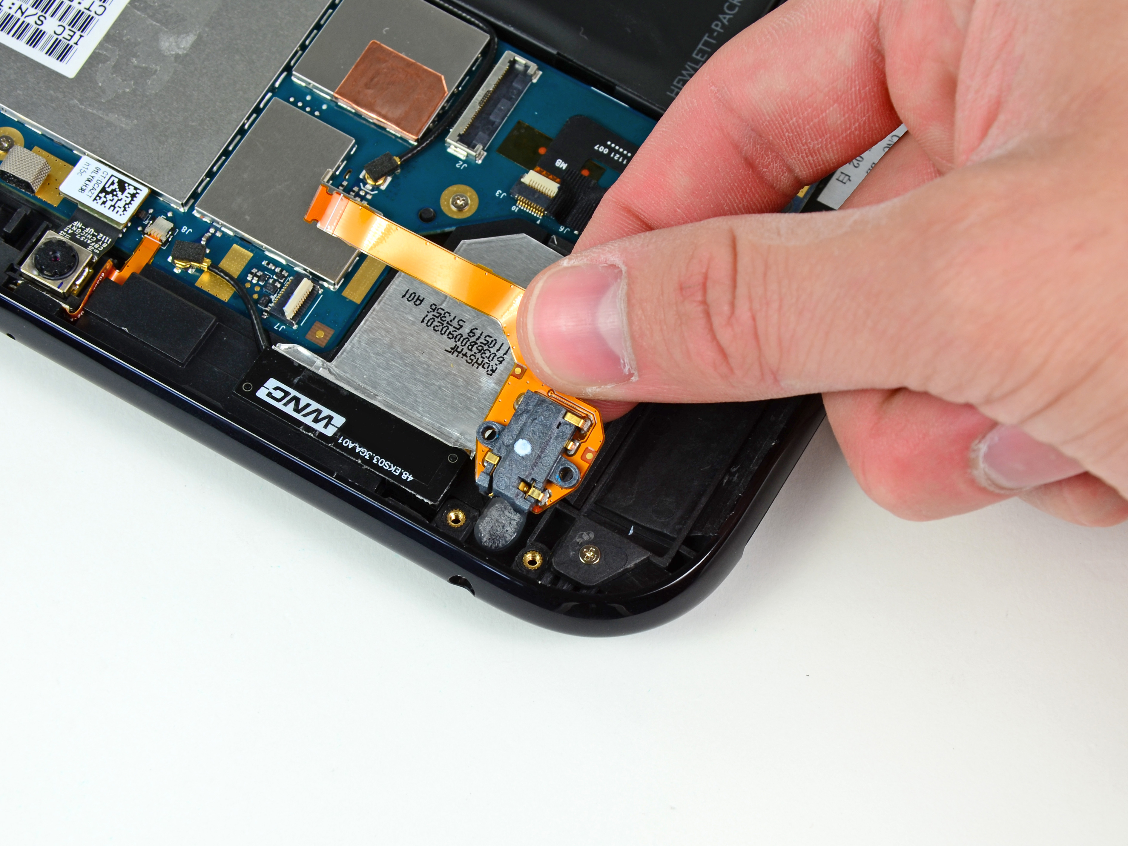 HP TouchPad Headphone Jack Replacement iFixit Repair Guide