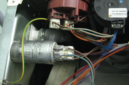 The inside of my washing machine