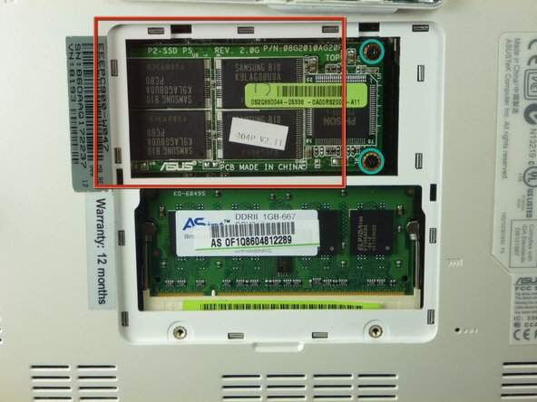 Asus eee pc 900 замена ssd