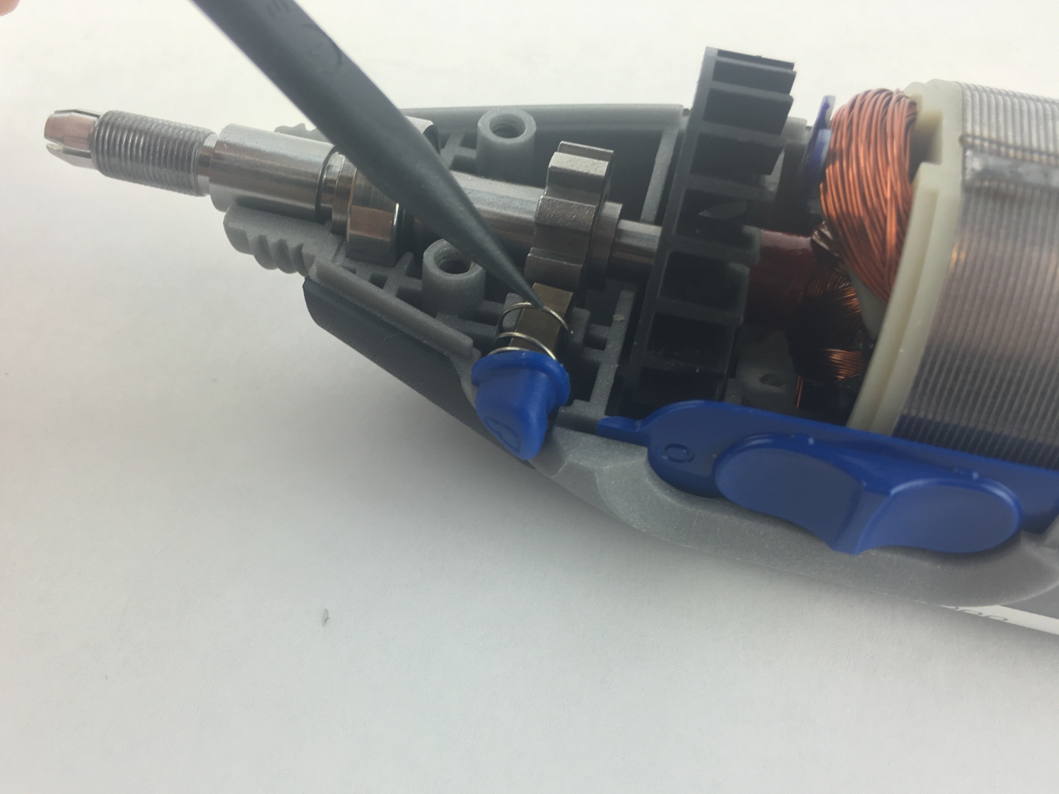 Dremel 4000 Shaft Lock Pin Replacement iFixit Repair Guide