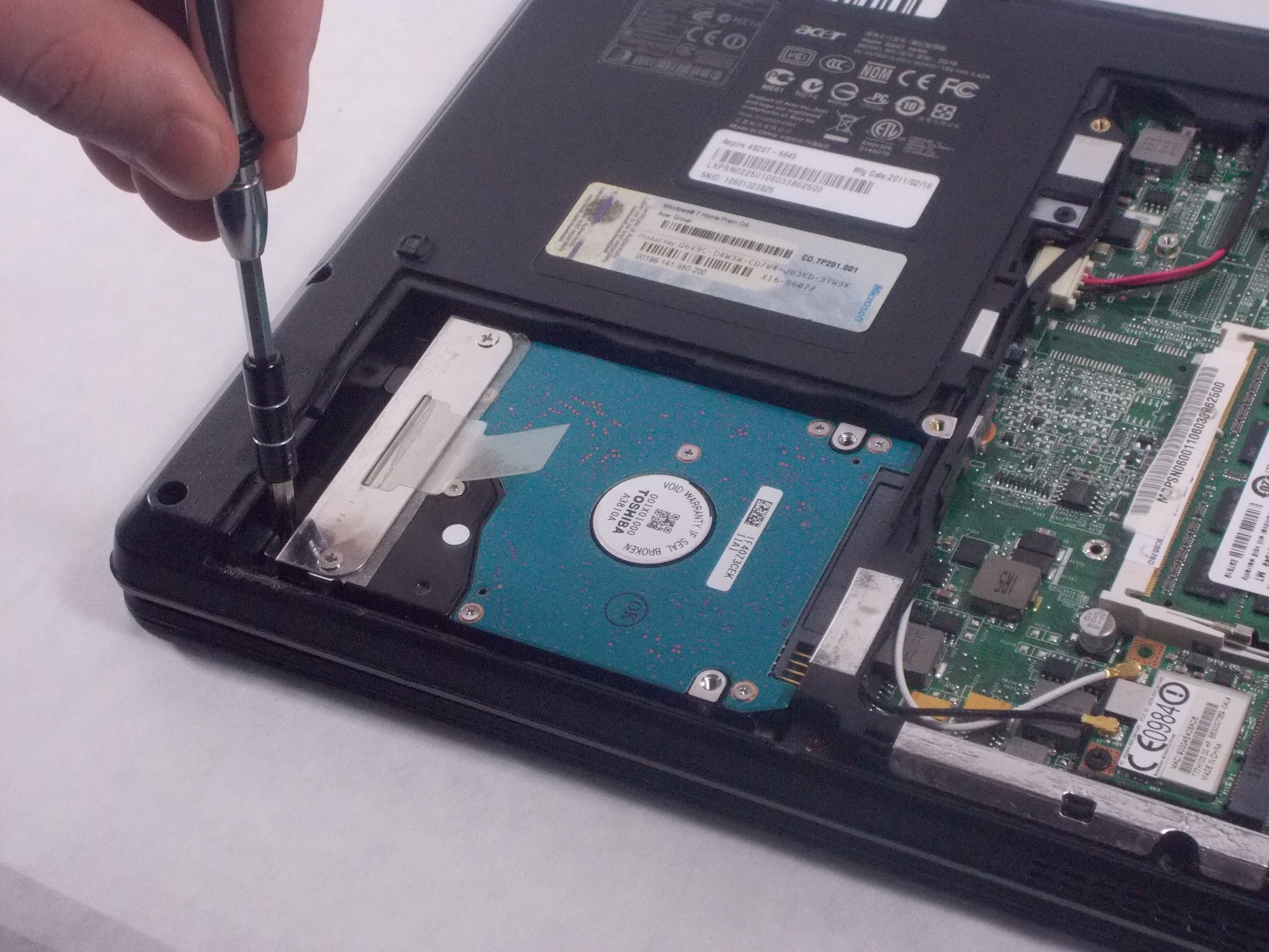 Acer Aspire TimelineX 4820T6645 Hard Drive Replacement iFixit Repair