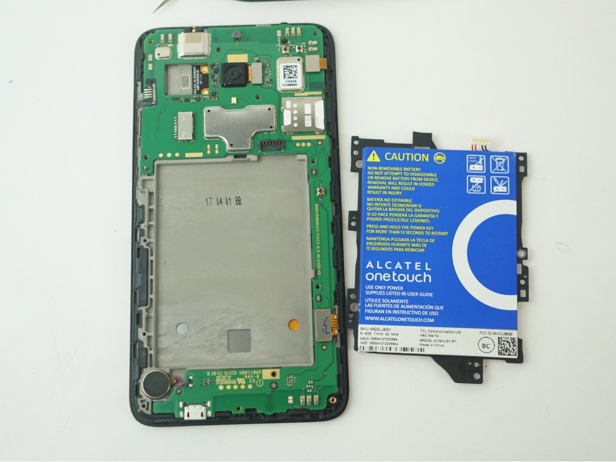 Alcatel Jitterbug Smart Battery Replacement iFixit Repair Guide