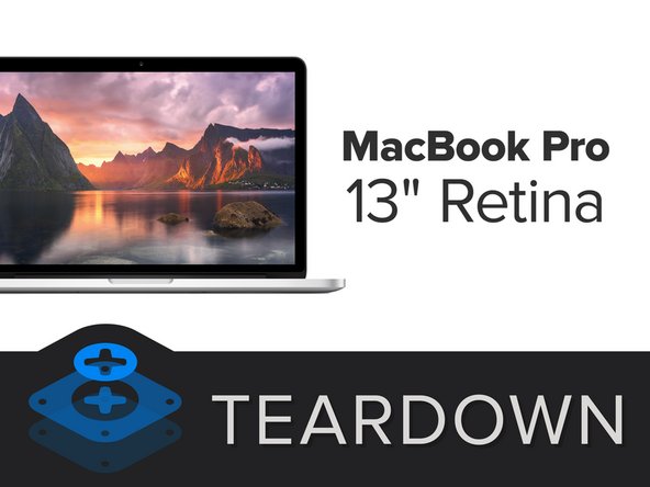 Macbook Pro 13 Retina Display Late 13 Teardown Ifixit