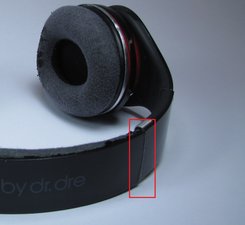 beats solo 3 broken headband