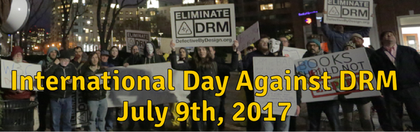 International Day Against DRM march