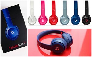 beats solo 2 wired pink