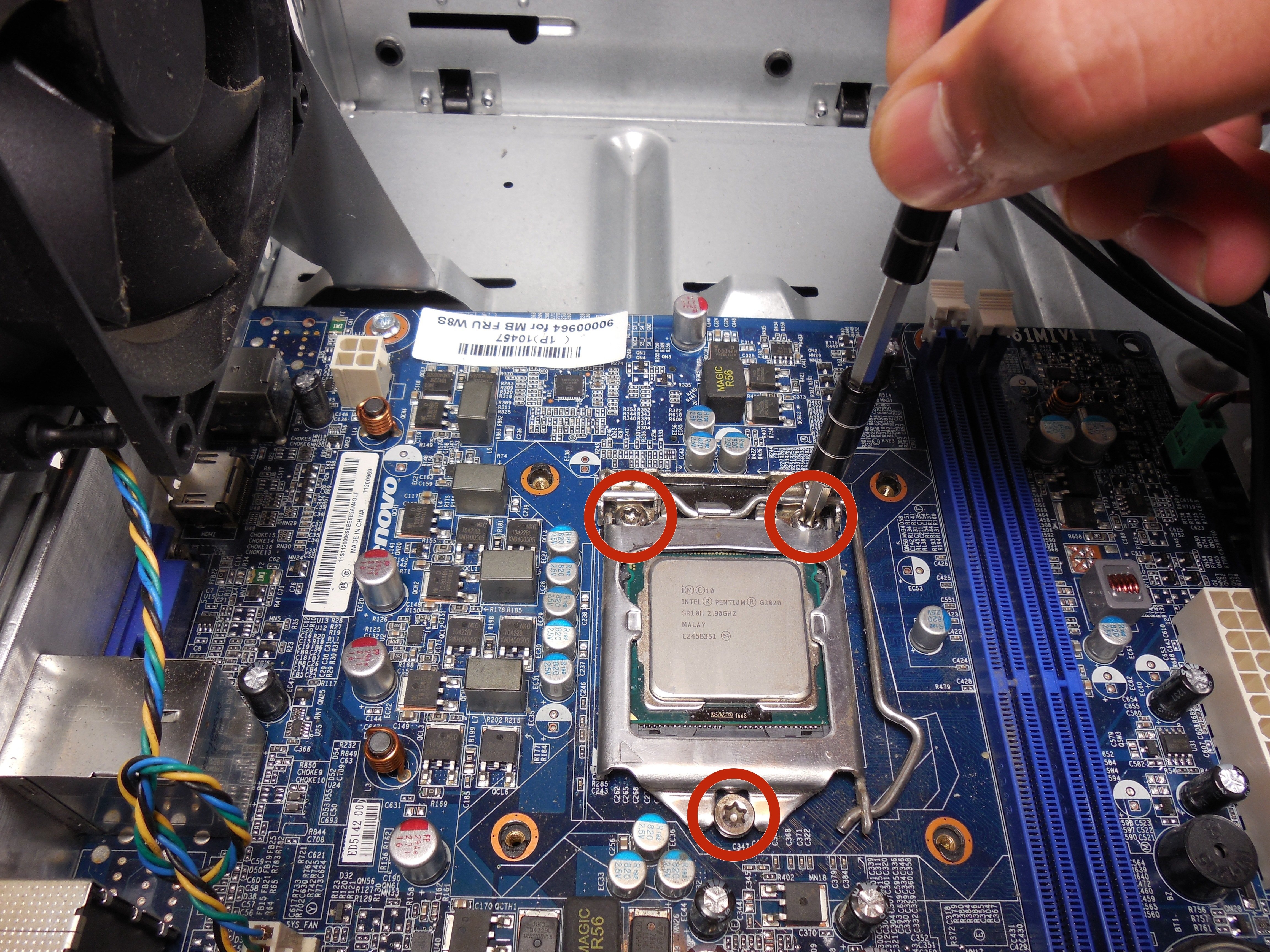 Lenovo IdeaCentre K410 CPU Replacement iFixit Repair Guide