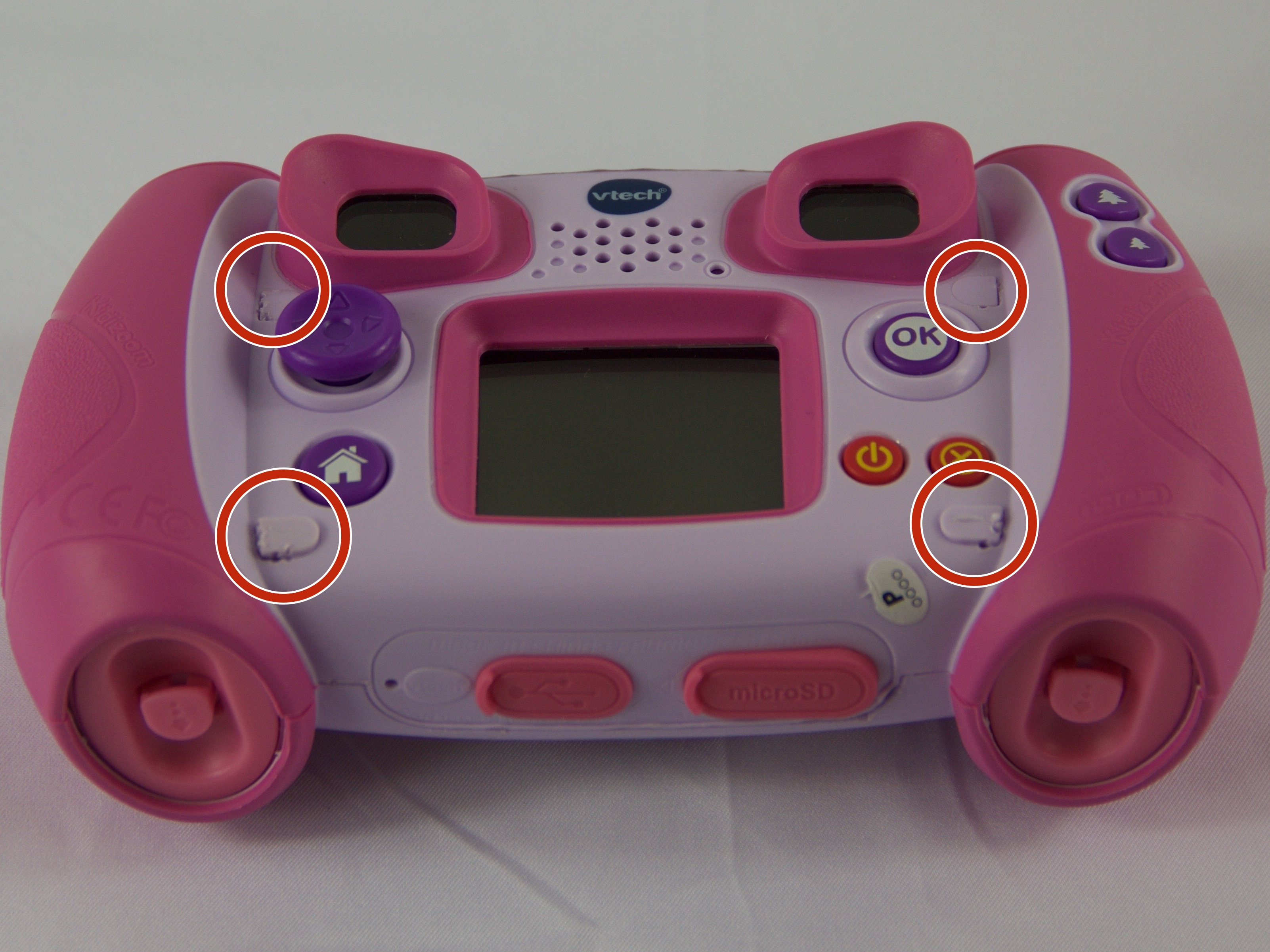 VTech Kidizoom Camera Connect Front Case Replacement iFixit Repair Guide