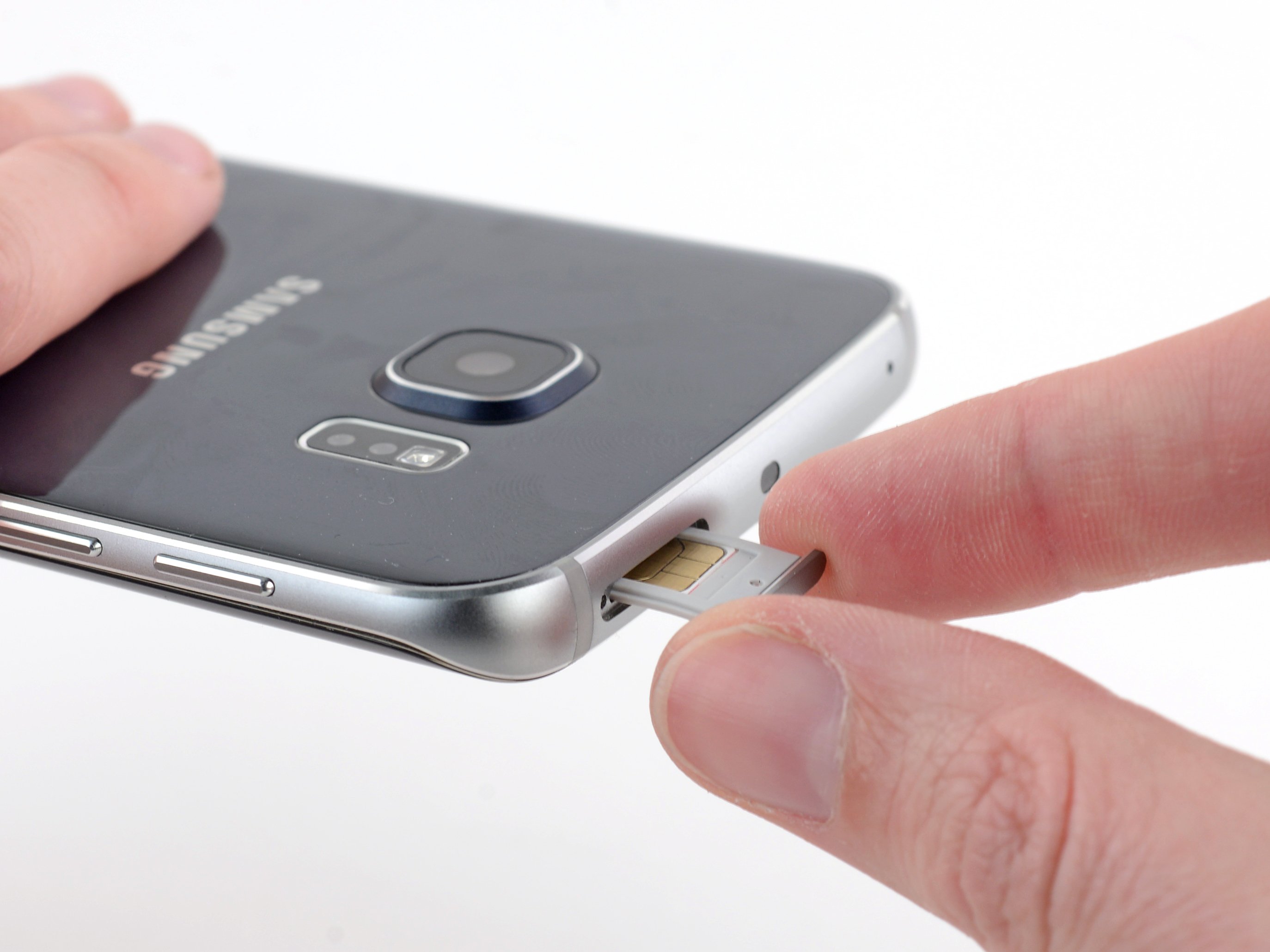 Samsung Galaxy S6 Edgeのsimトレイの交換 Ifixit リペアガイド