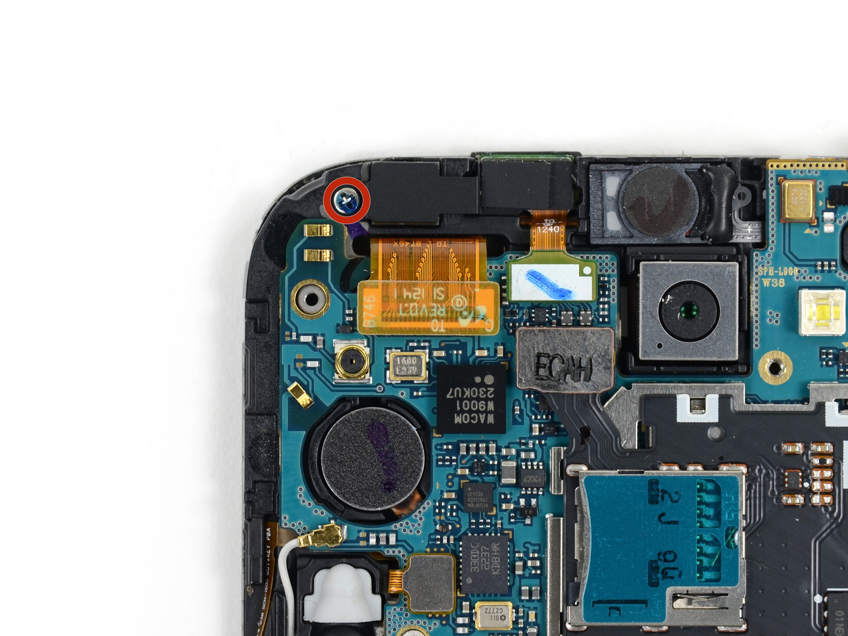 Samsung Galaxy Note II Front Facing Camera Assembly Replacement