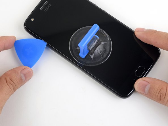 Leave an opening pick in the seam to prevent the adhesive from re-sealing.