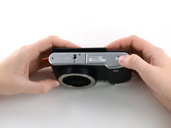 Turn the camera upside down.