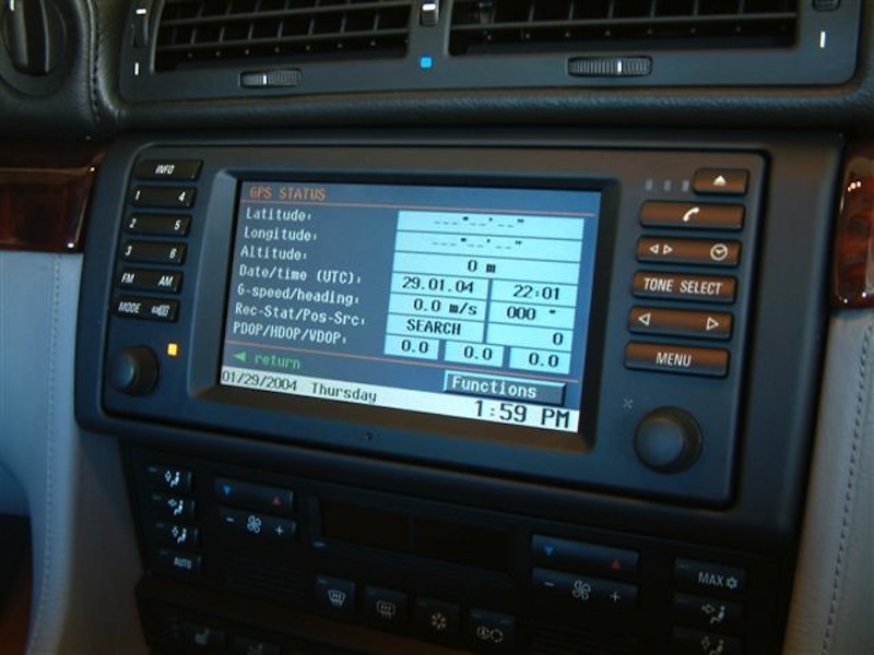 How to Access the Navigation Service Menu of the BMW E38 ... m3 amp e46 wiring 