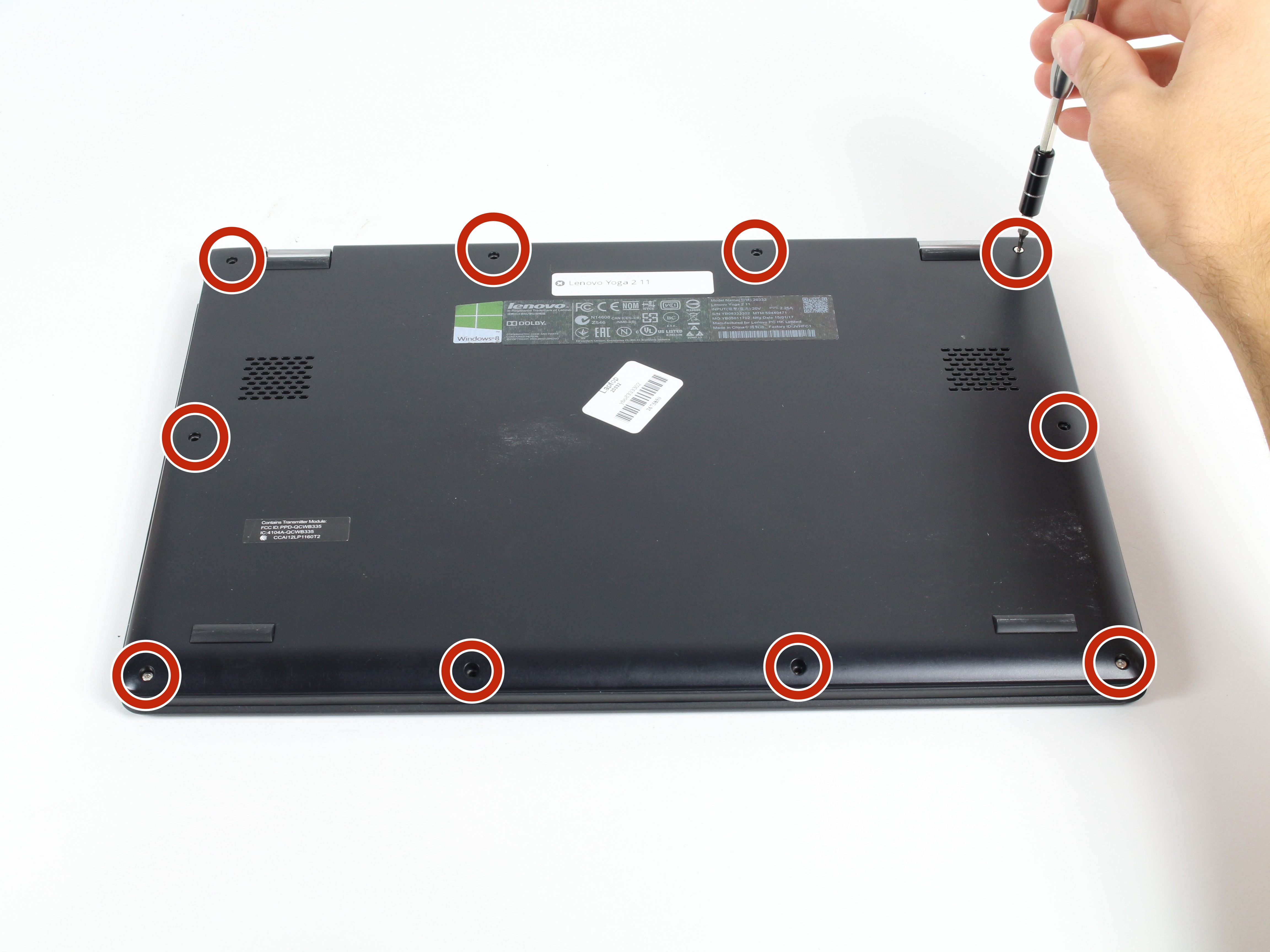 Lenovo Yoga 2 11 Back Panel Replacement Ifixit Repair Guide 0690