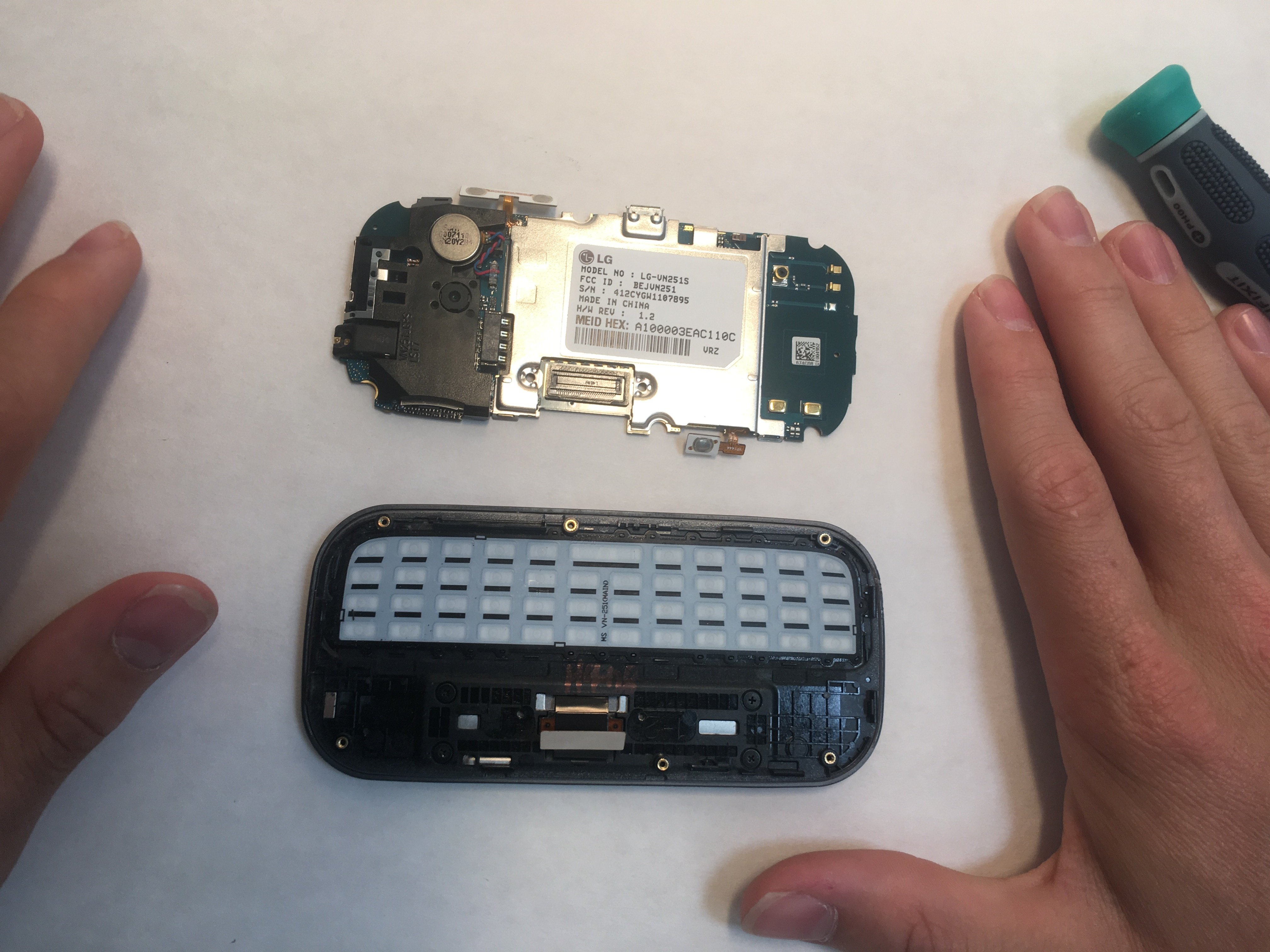 LG Cosmos 3 Motherboard Replacement