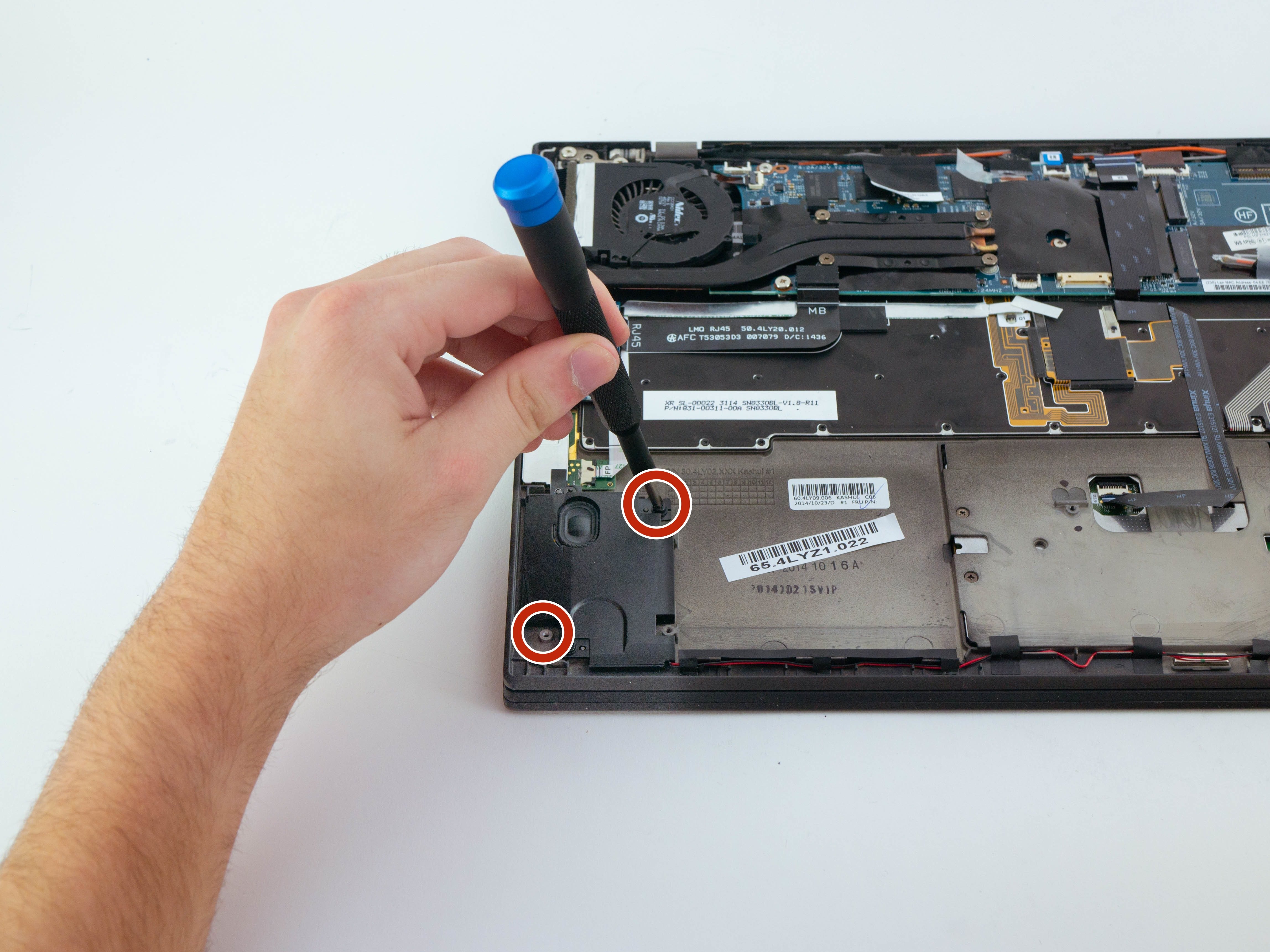 Lenovo ThinkPad X1 Carbon (2nd Gen) Speakers Replacement iFixit