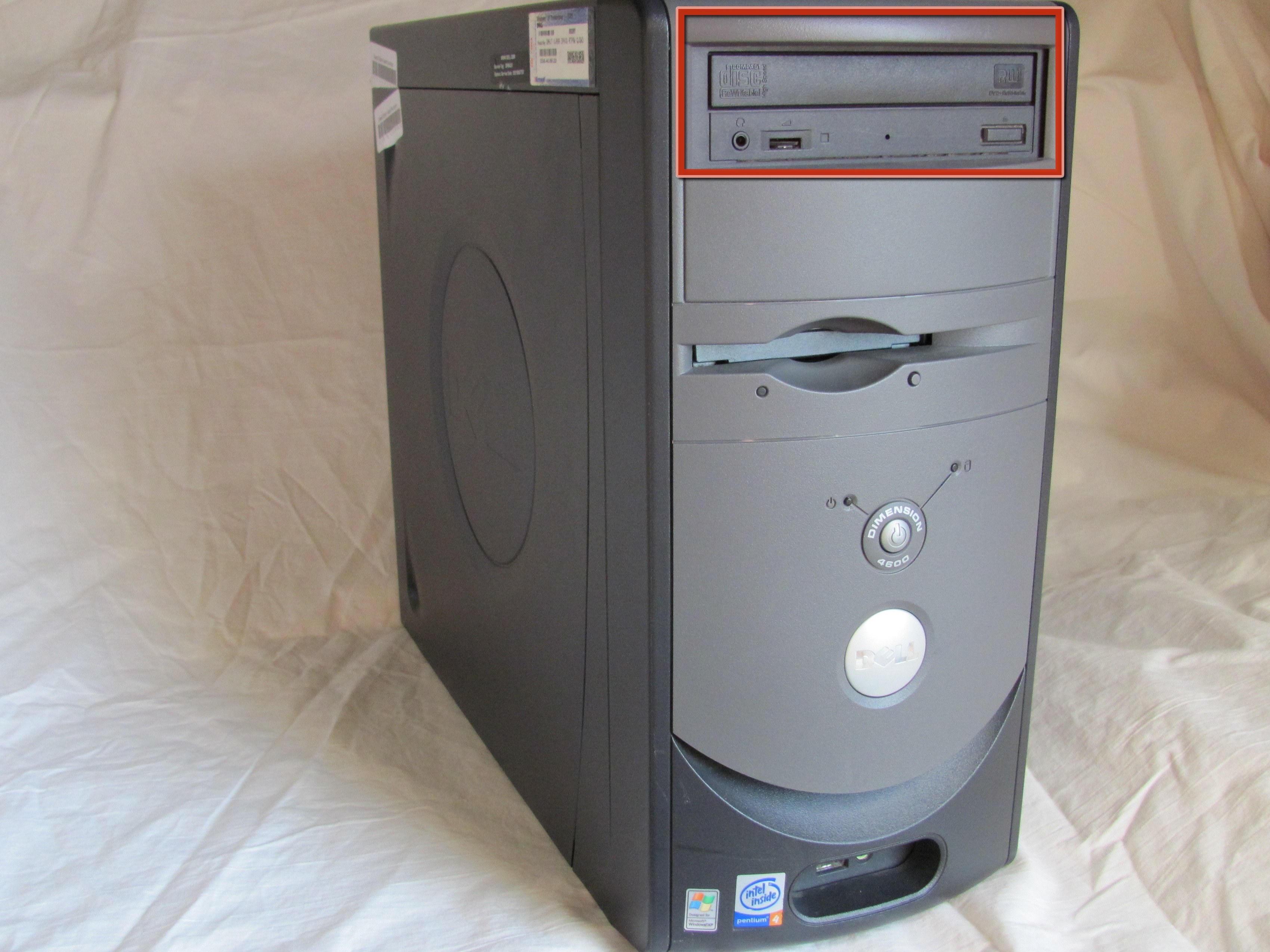 Dell Dimension 4600 Optical Drive Replacement - iFixit Repair Guide