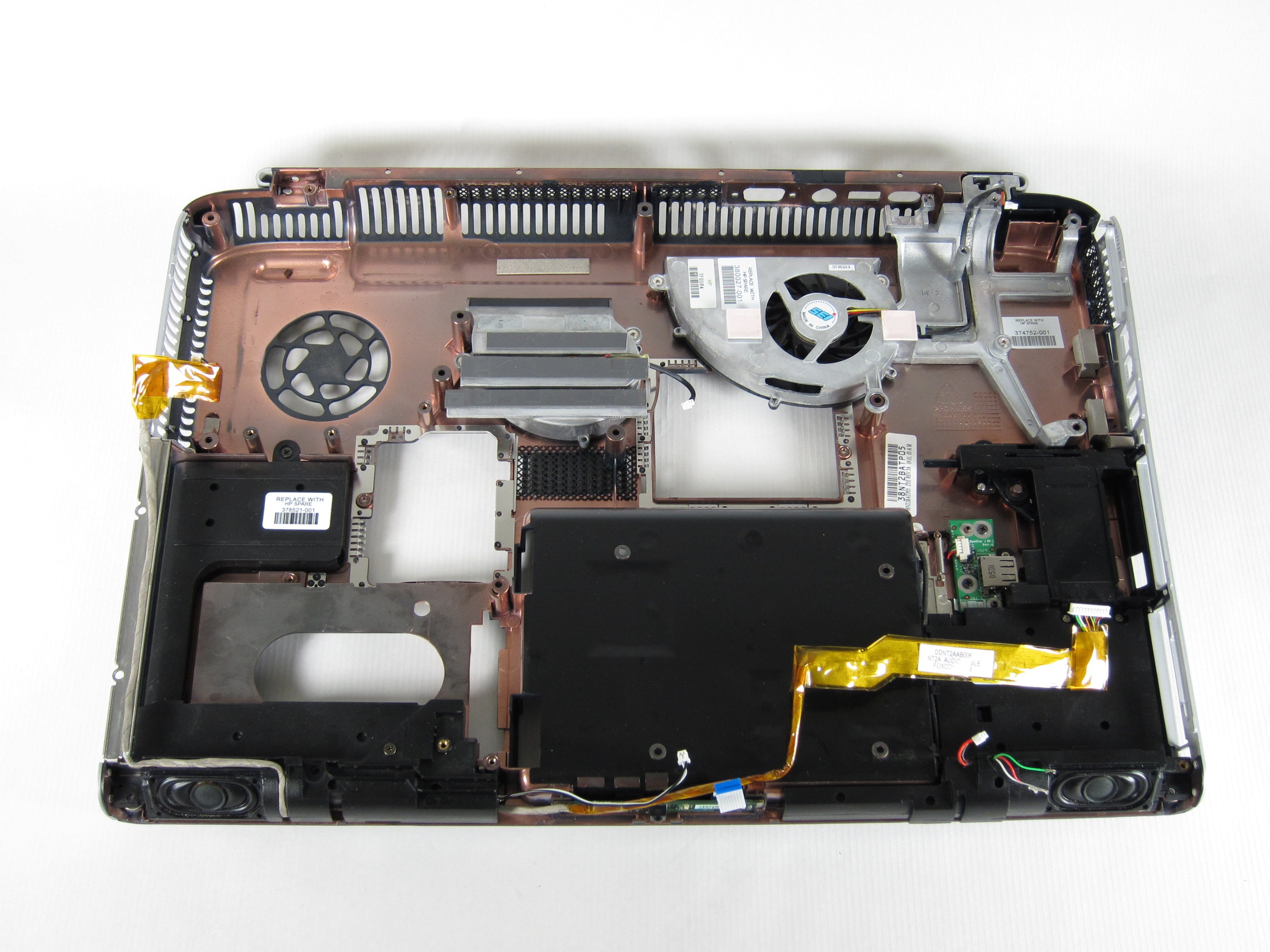 HP Pavilion zd8000 Left Speaker Replacement iFixit Repair Guide