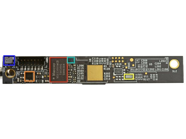 Image 2/2: The rear side of the camera board: