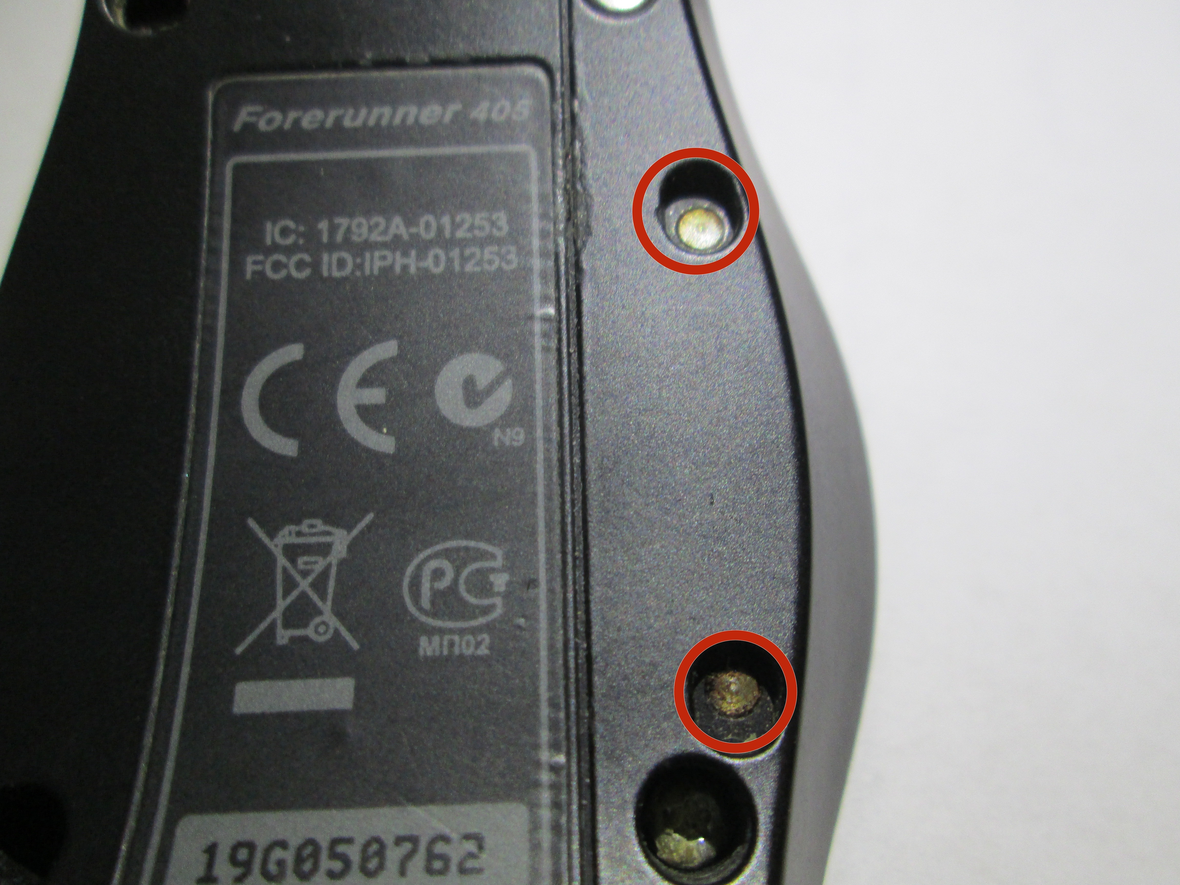 Repairing Garmin Forerunner 405 Contacts iFixit Repair Guide