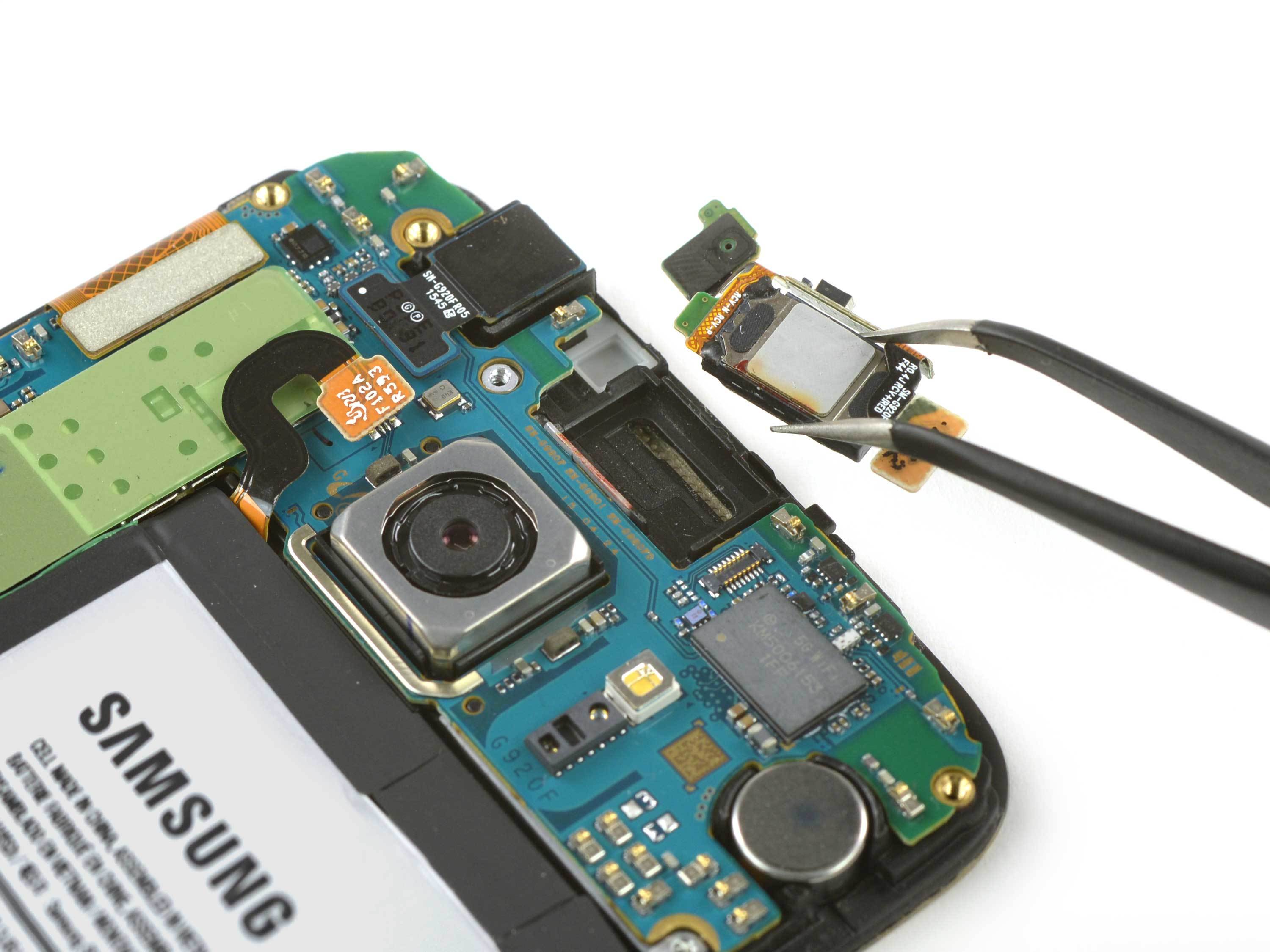 Samsung Galaxy S6 Earpiece Speaker Assembly Replacement iFixit Repair