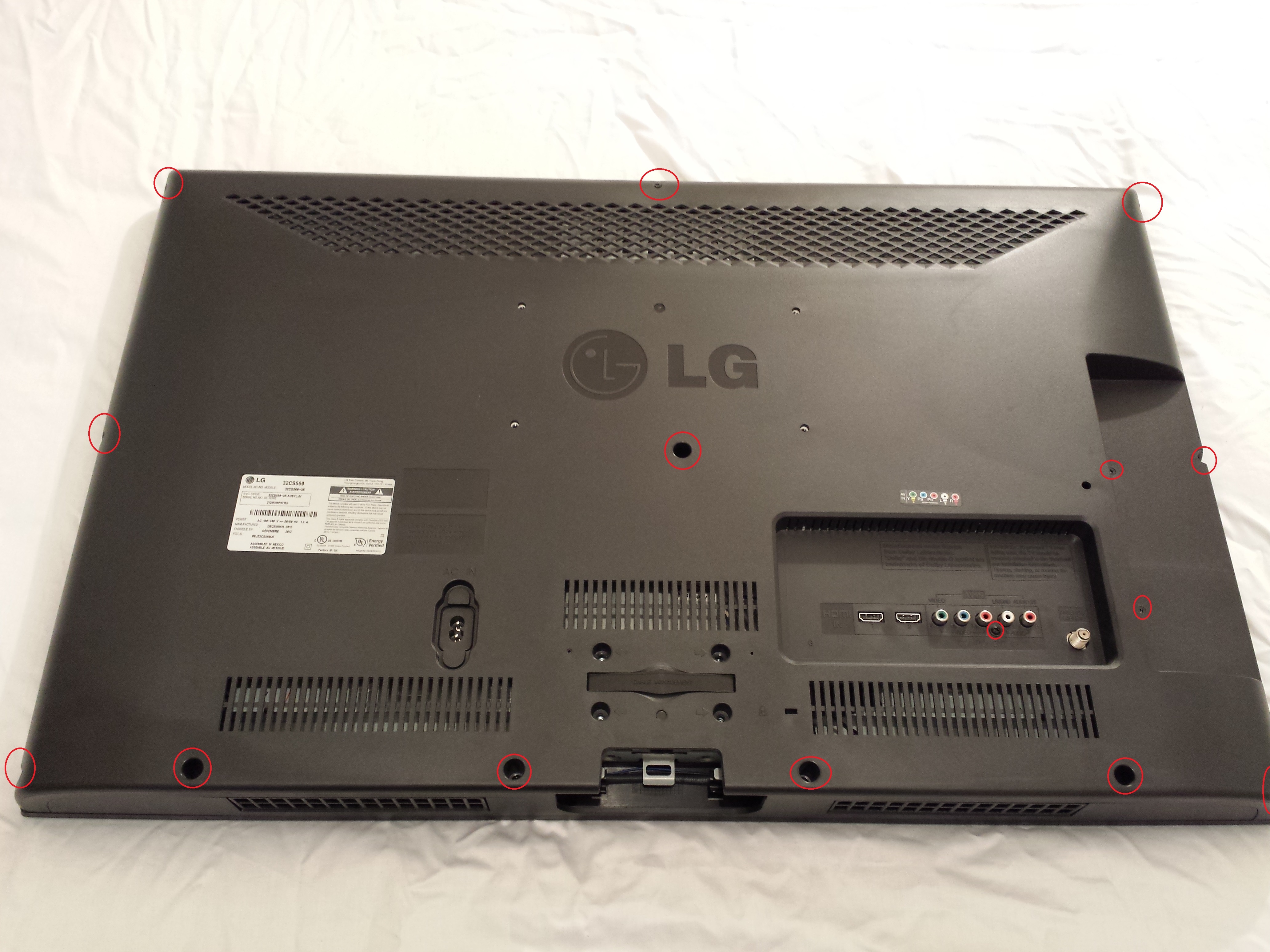 LG 32CS560 Power Supply Board Replacement - iFixit Repair Guide