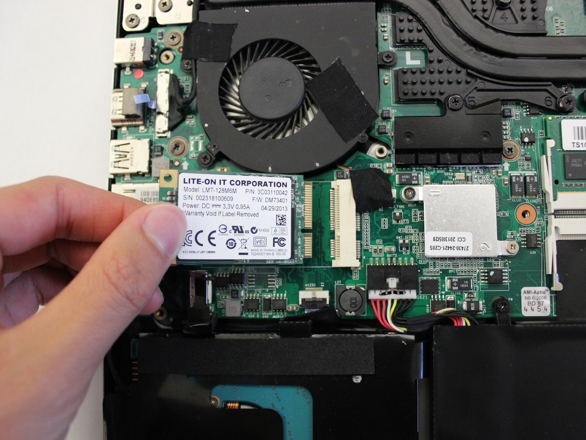 Gigabyte P34G Solid State Drive Replacement iFixit Repair Guide