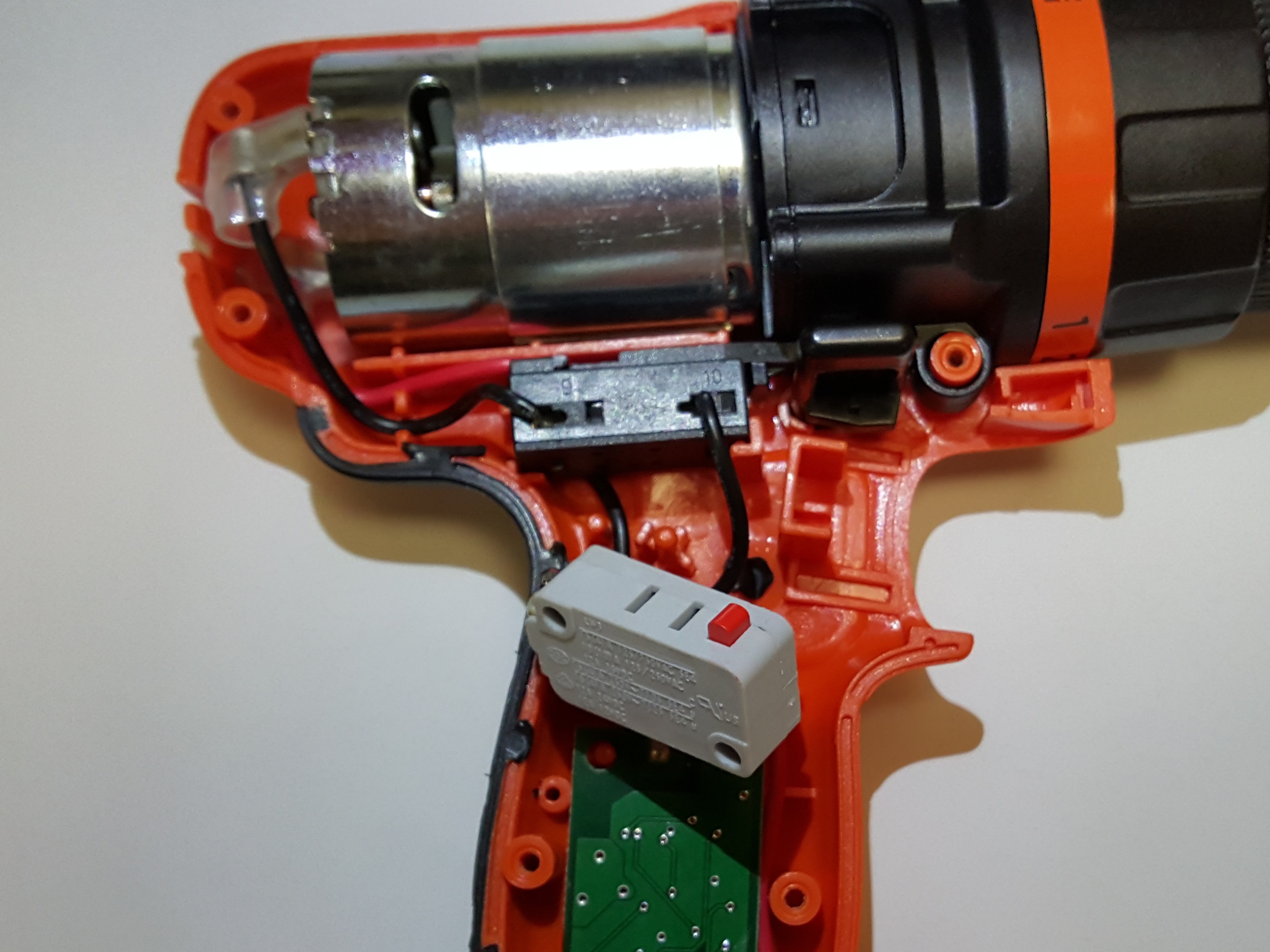 Black and Decker LDX172C Trigger Switch Replacement iFixit Repair Guide