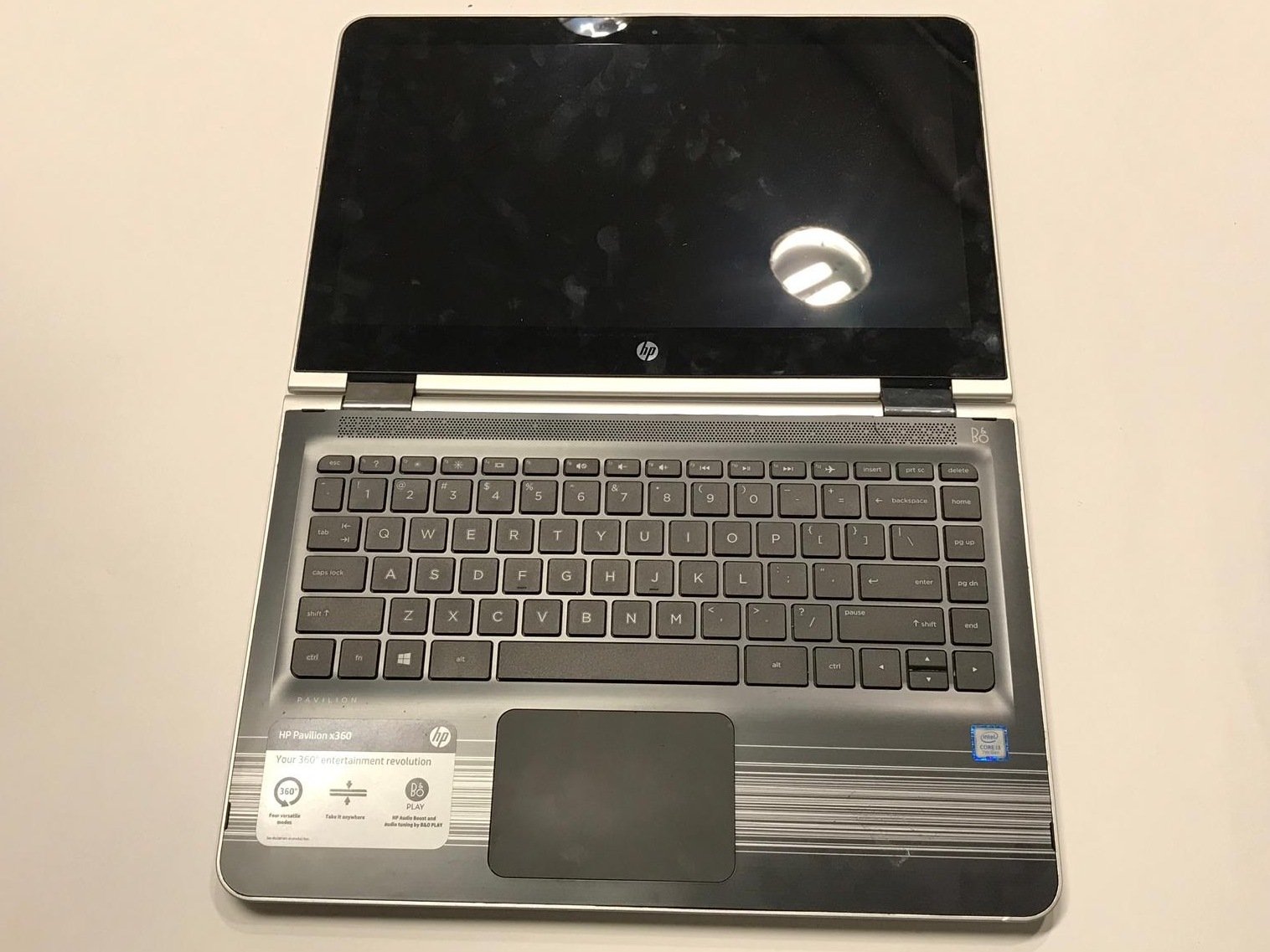 HP Pavilion x360 m3u101dx Keyboard Panel Replacement iFixit Repair Guide