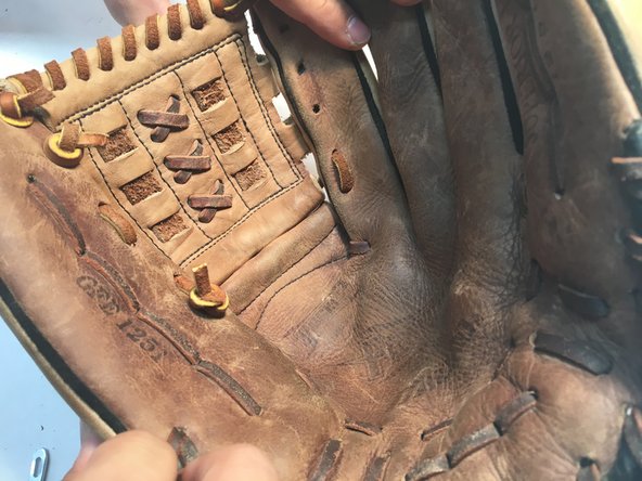mizuno glove lace