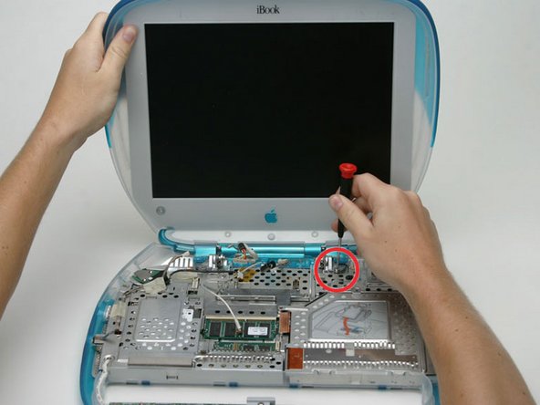 Image 1/1: Remove the display assembly.