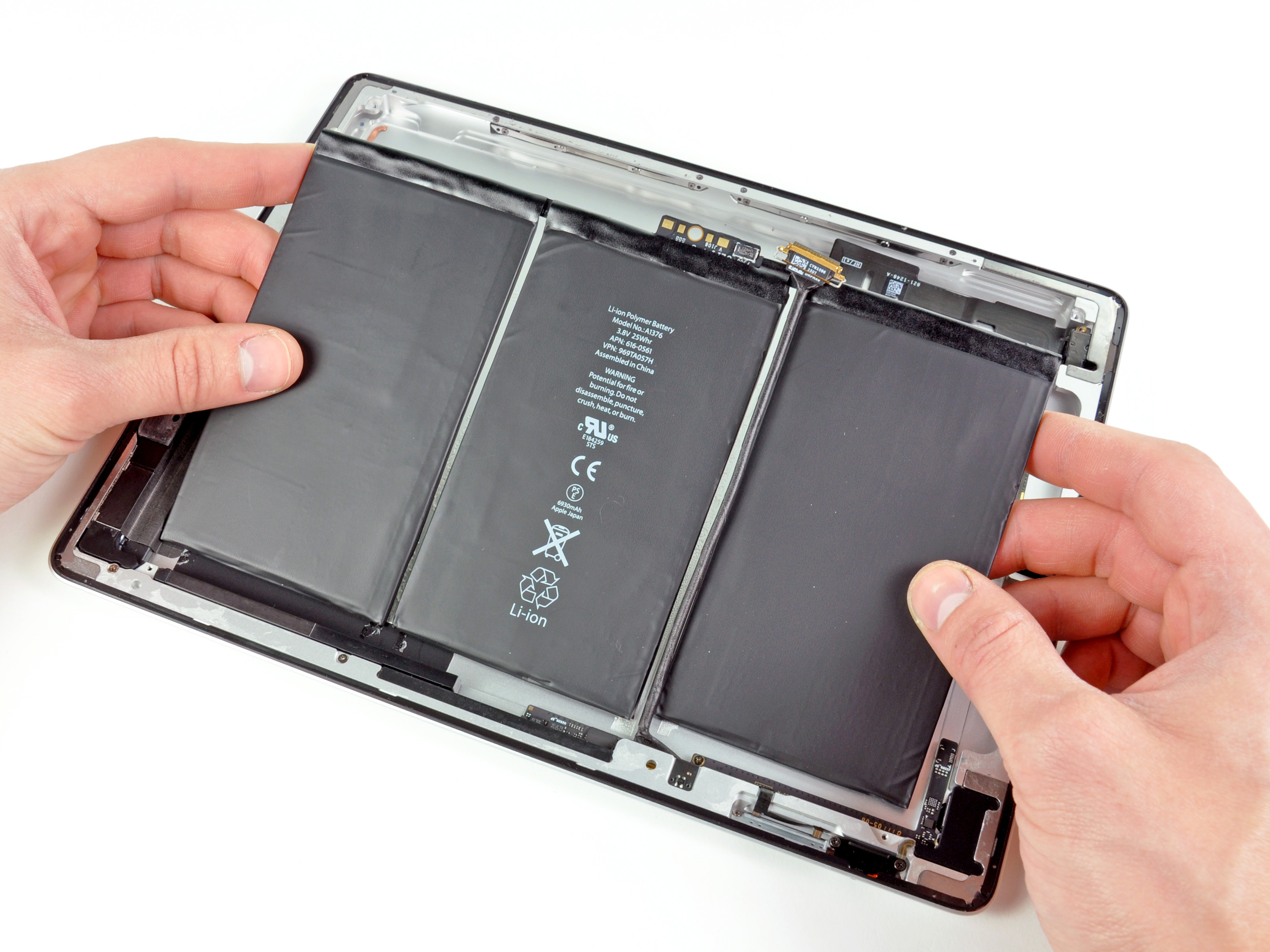 iPad 2 WiFi EMC 2415 Battery Replacement iFixit Repair Guide