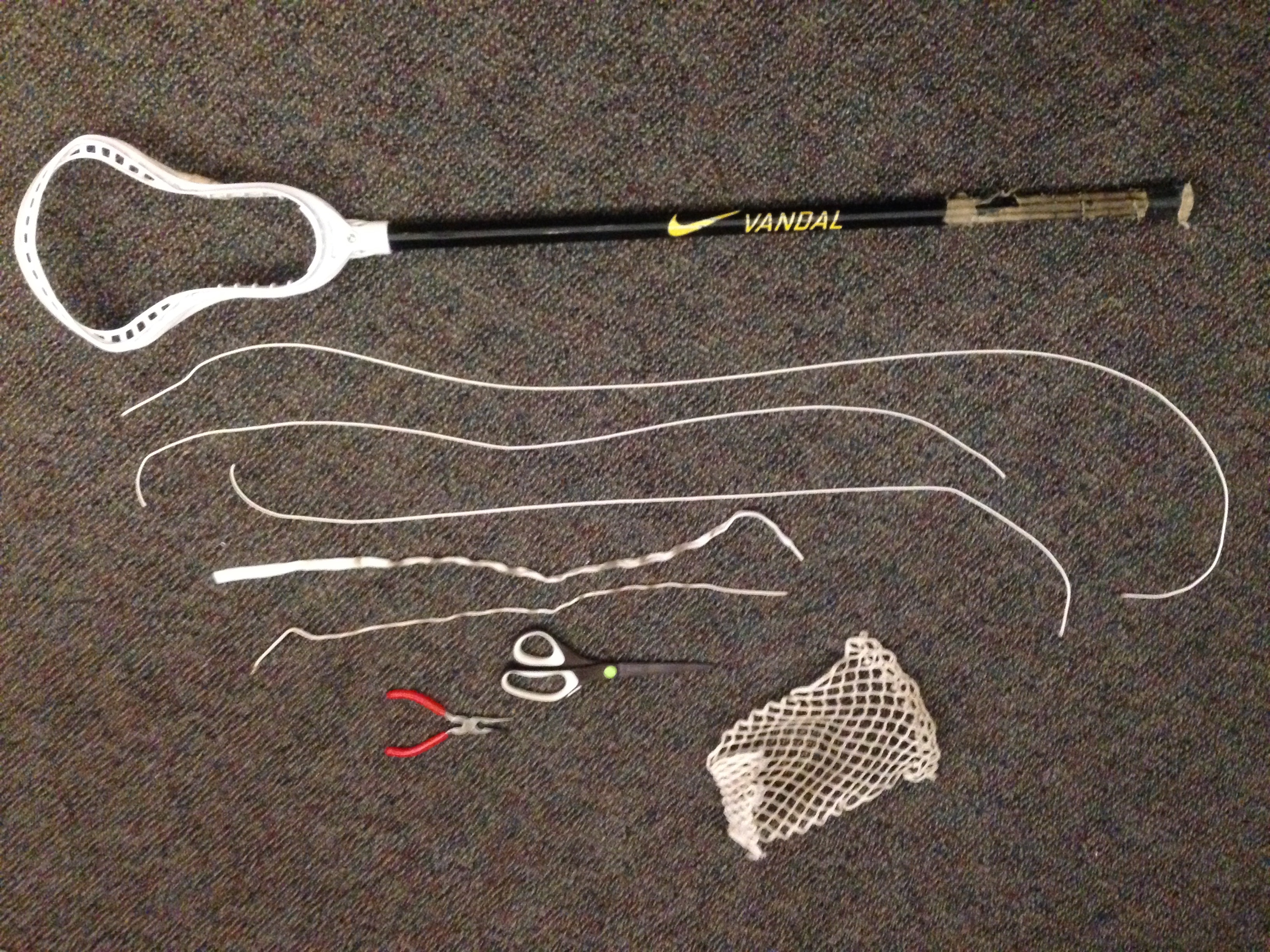 How to Restring Your Lacrosse Stick iFixit Repair Guide