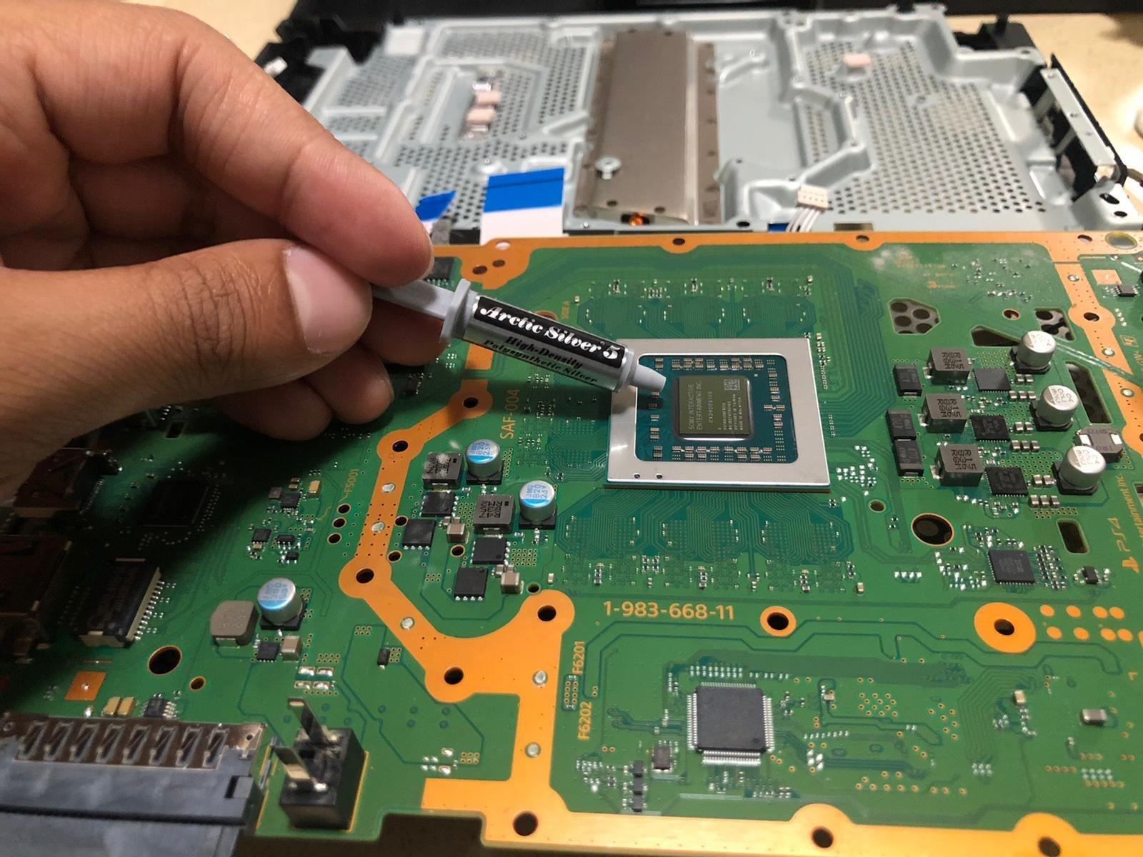 PlayStation 4 Slim Thermal Paste Replacement iFixit Repair Guide