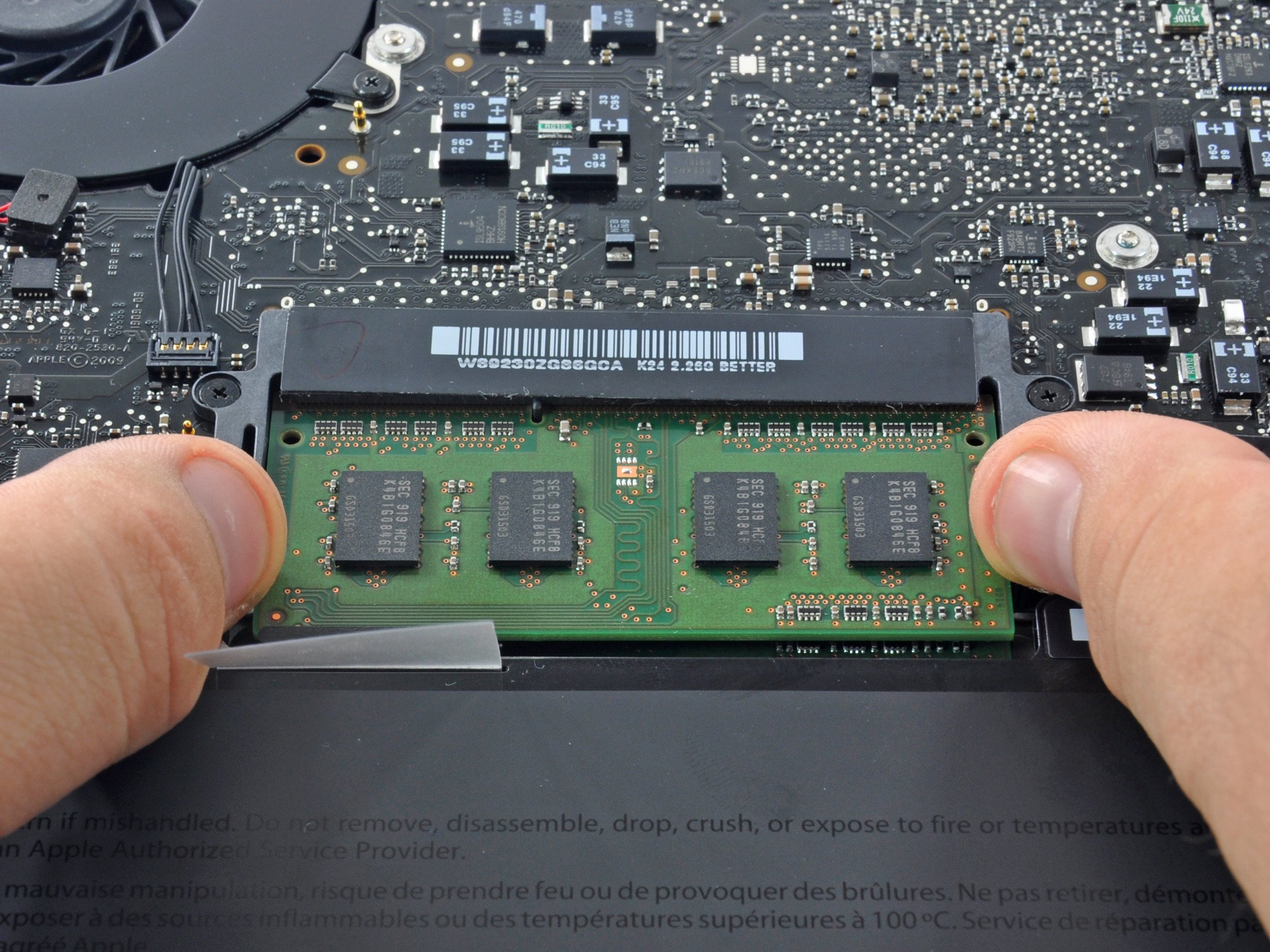 Macbook Pro 13 Unibody Mid 2009 Ram Replacement Ifixit Repair Guide