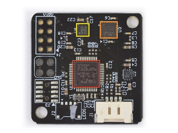 Image 2/3: STMicroelectronics [http://www.st.com/web/en/catalog/mmc/FM141/SC1169/SS1031/LN1565/PF164476|32F103C8|new_window=true] ARM Cortex-M3 microcontroller with 72 MHz CPU