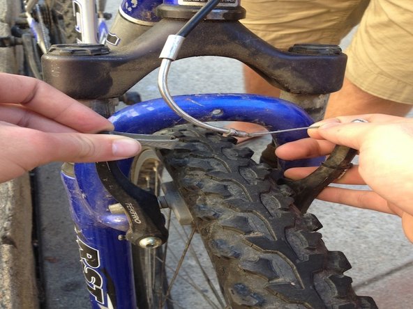 trek 820 brake adjustment